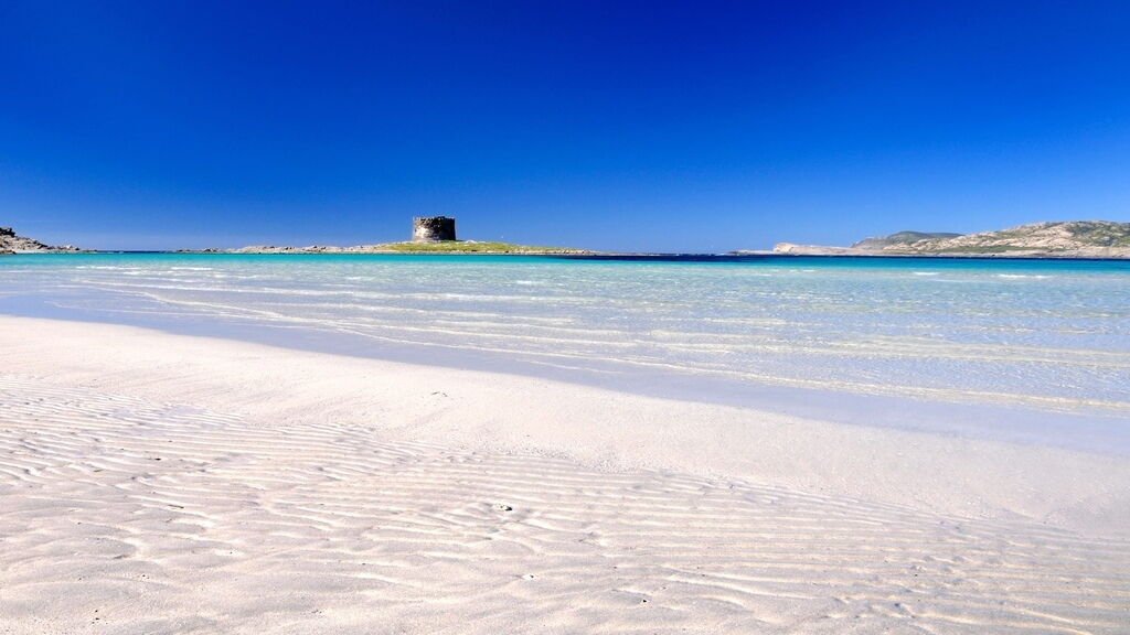 La Pelosa Strand Stintino Sardinien Italien