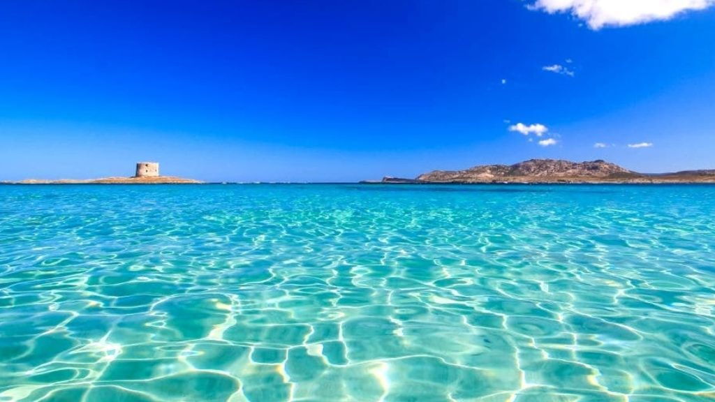 La Pelosa Strand Stintino Sardinien Italien