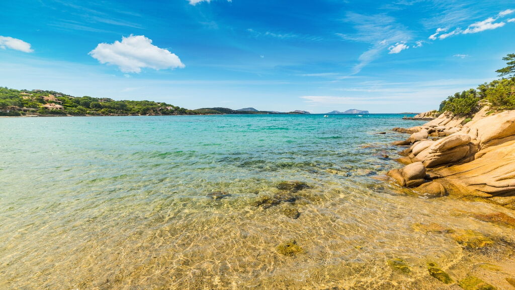 Cala Girgolu beach. Sardinia