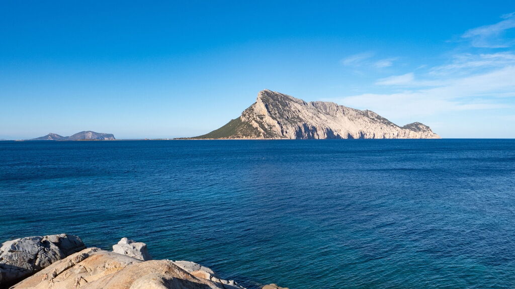 Cala Girgolu beach. Tavolara