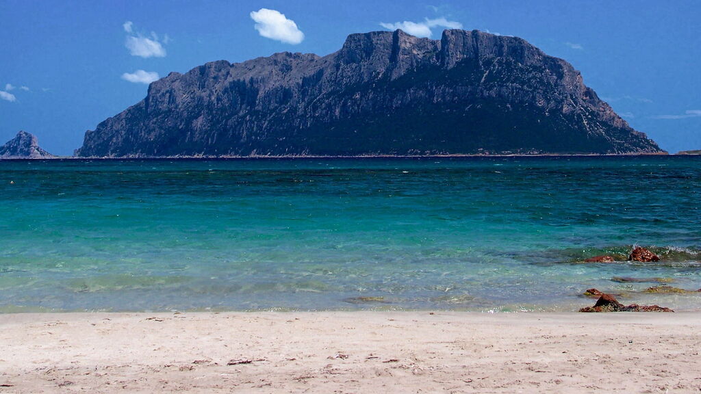 Ein Ferienhaus in Porto San Paolo. Tavolara