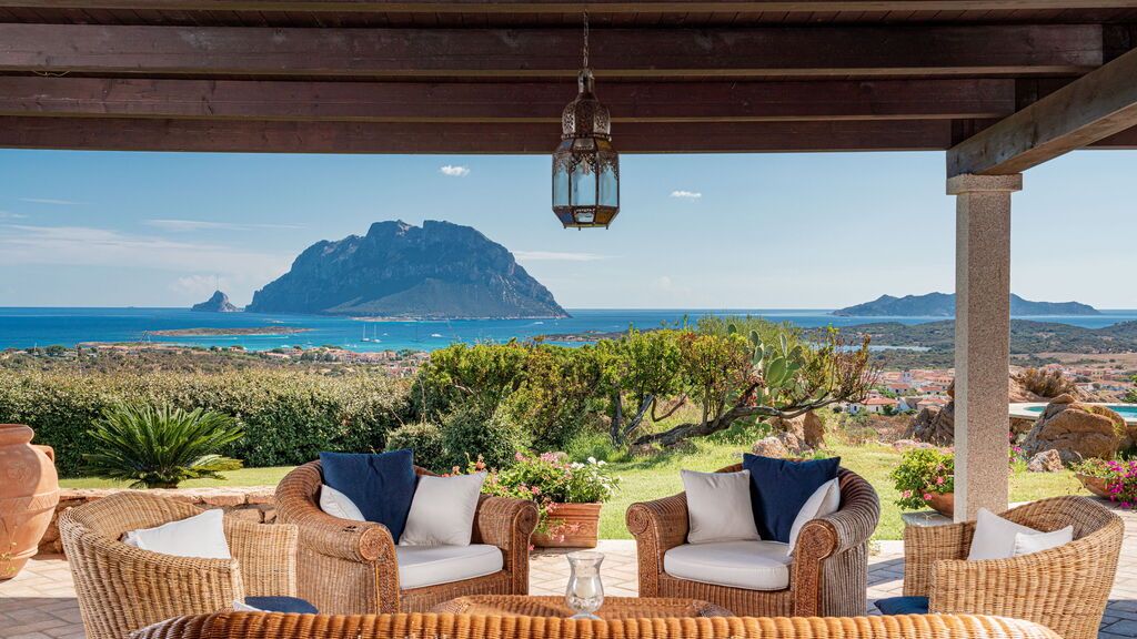 Ein Ferienhaus in Porto San Paolo. Villa