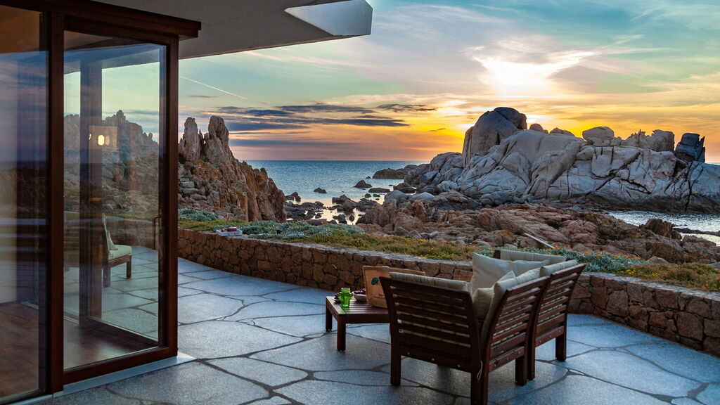 La villa ideale a Portobello di Gallura. Il Rosso di Tramonto