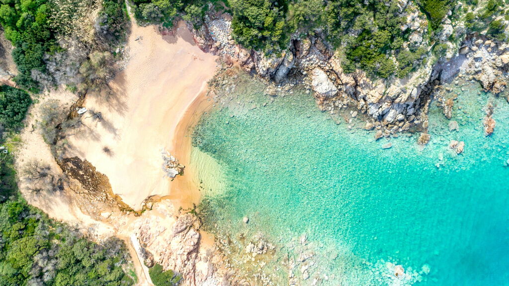 Die ideale Villa in Portobello di Gallura. Strand Baja dell'Amore