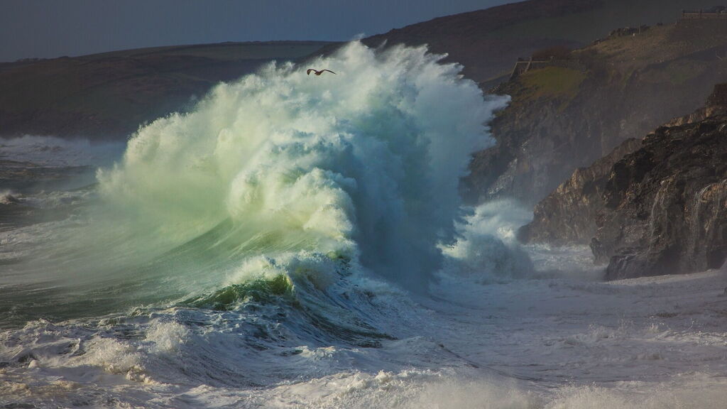 Sardinian myths and legends. Sea Storm