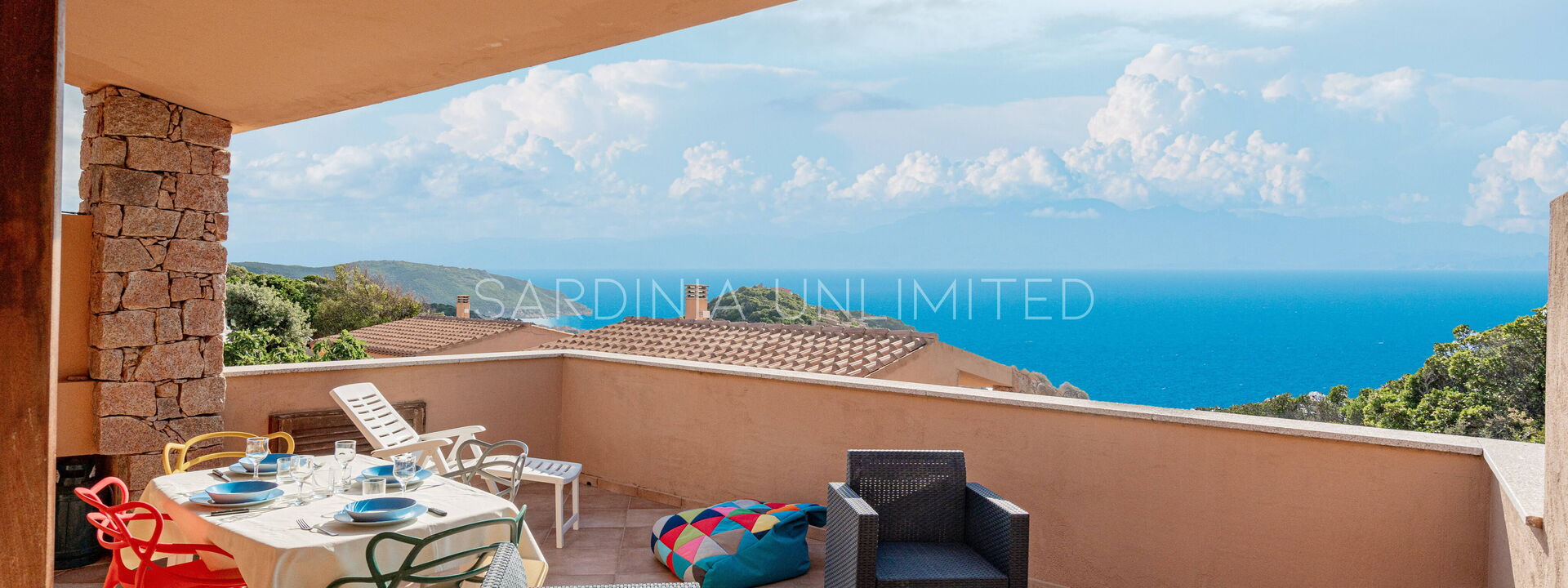 Casa Rosa Rossa: Balcony / Terrace / Patio, Scenic View