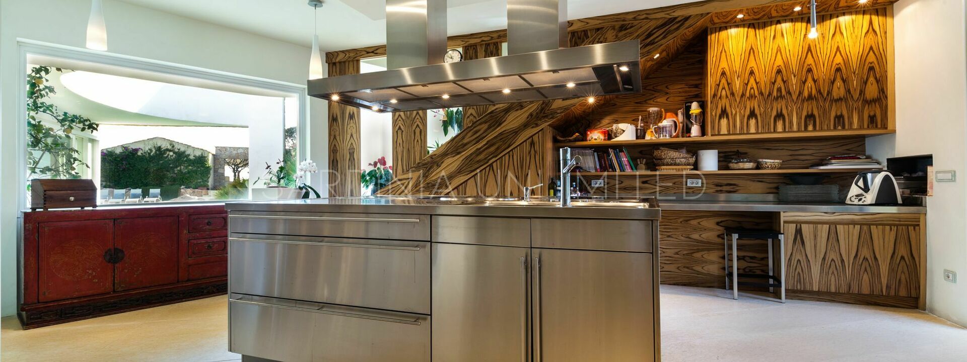 Villa Ephelia: luxury villa in Porto Cervo professional kitchen