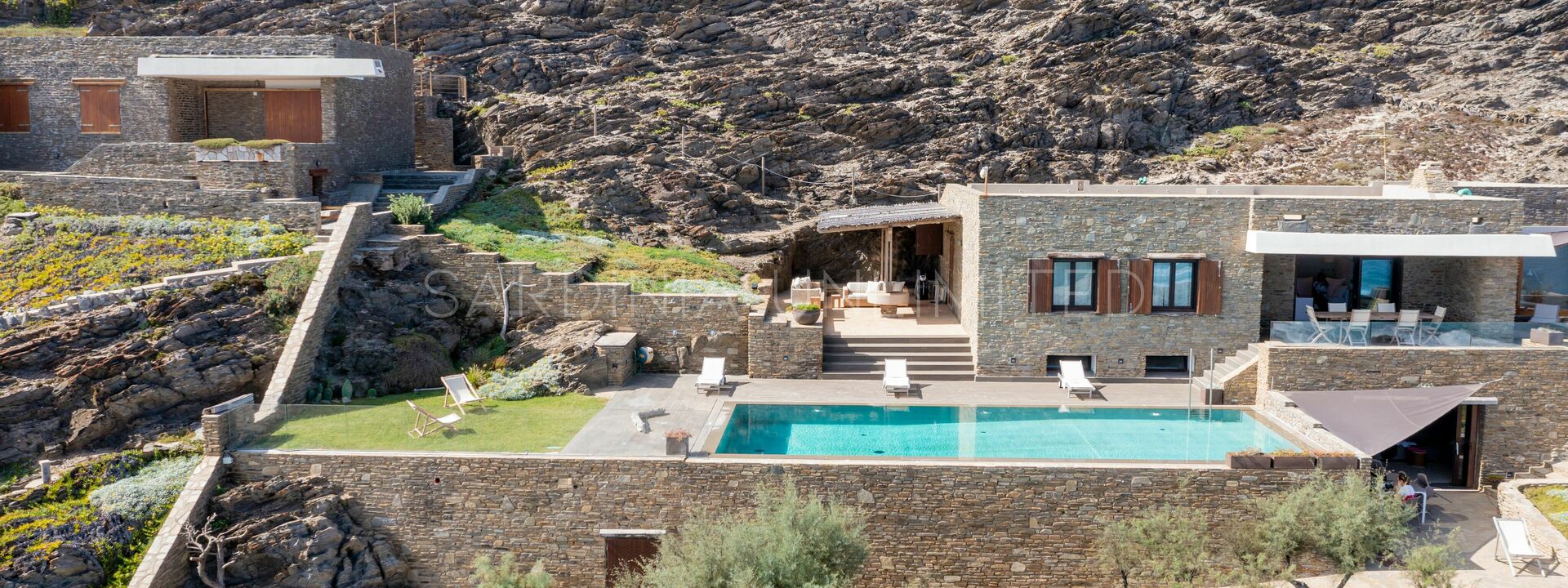 Villa Linayre: Villa per vacanze con piscina privata fronte mare La Pelosa