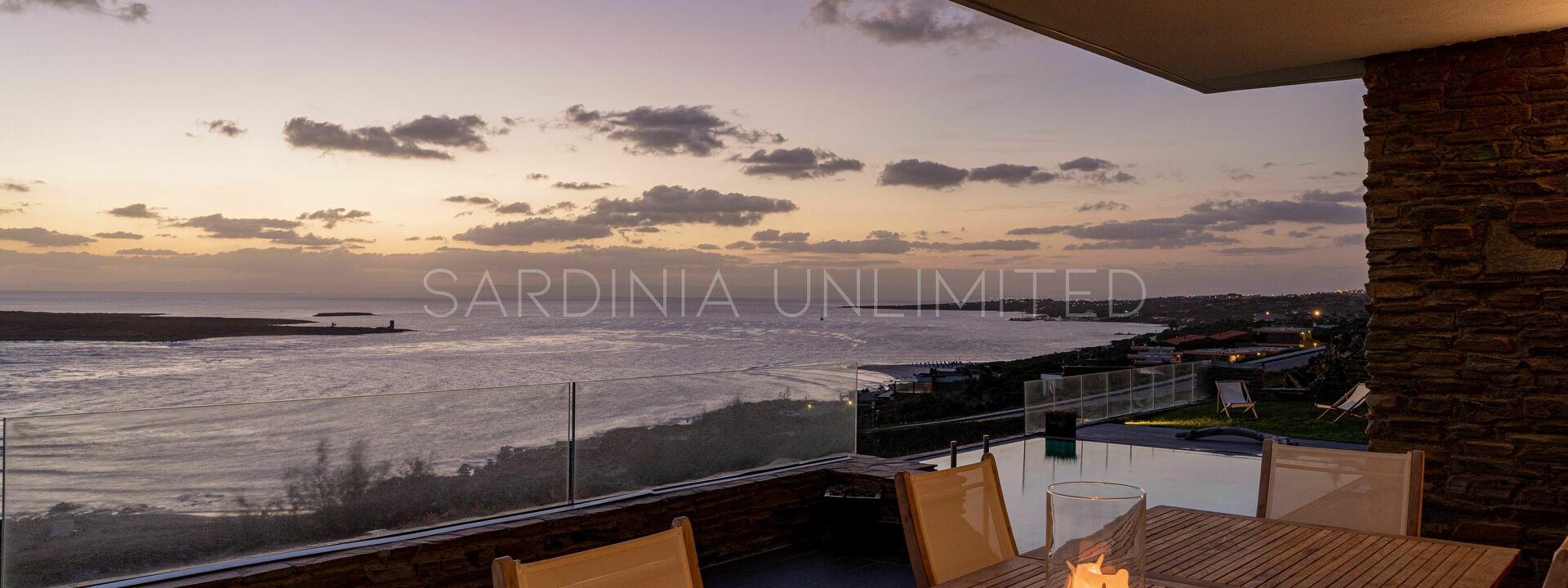 Villa Linayre: Balcone / Terrazza / Patio, Vista Panoramica