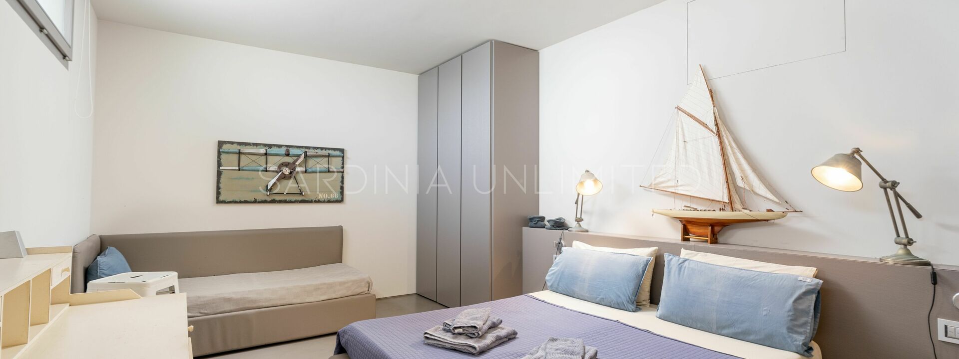 Villa Linayre: Camera da letto