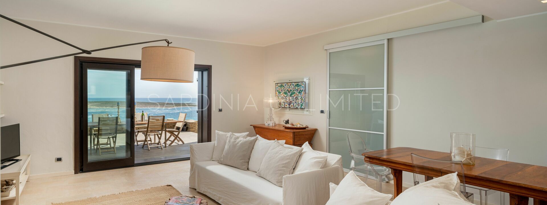 Villa Linayre: casa vacanze stintino soggiorno