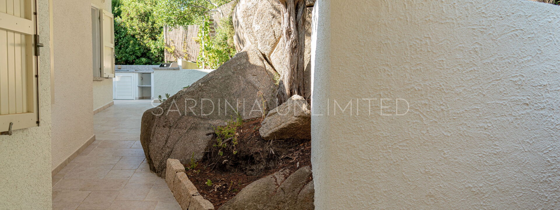 Villa Bolina: all'aperto