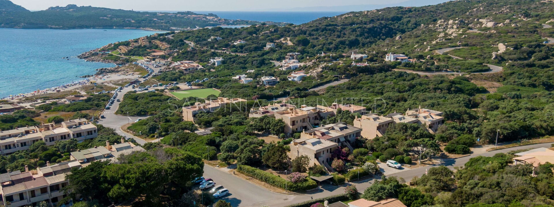 Villa Bolina: all'aperto, Esterni