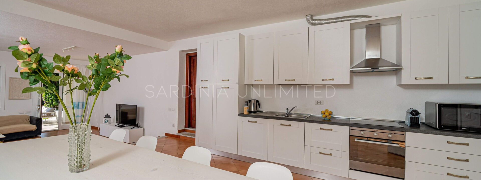 Villa Bolina: Villa in affitto Santa Teresa di Gallura cucina