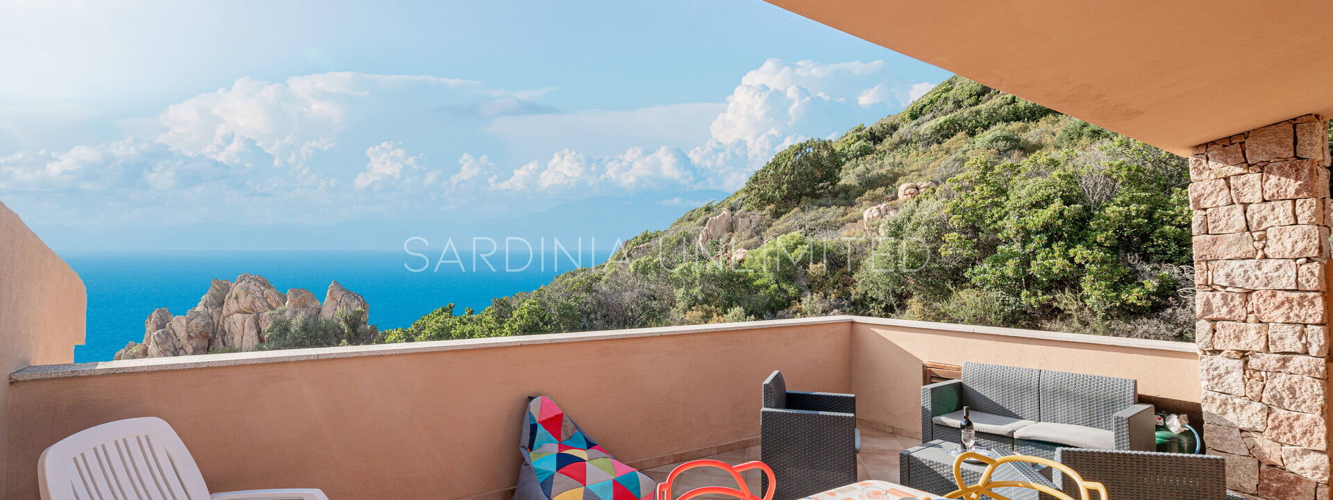 Casa Rosa Gialla: Balcone / Terrazza / Patio, Stanza Comune