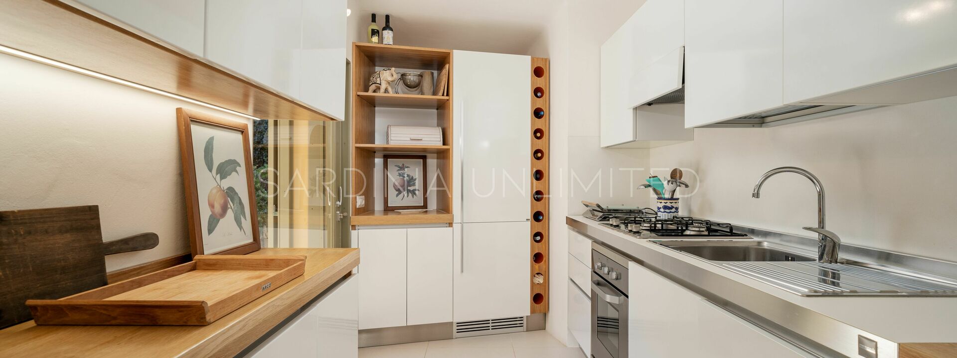 Villa Portobello di Gallura: Villa for rent Portobello di Gallura kitchen