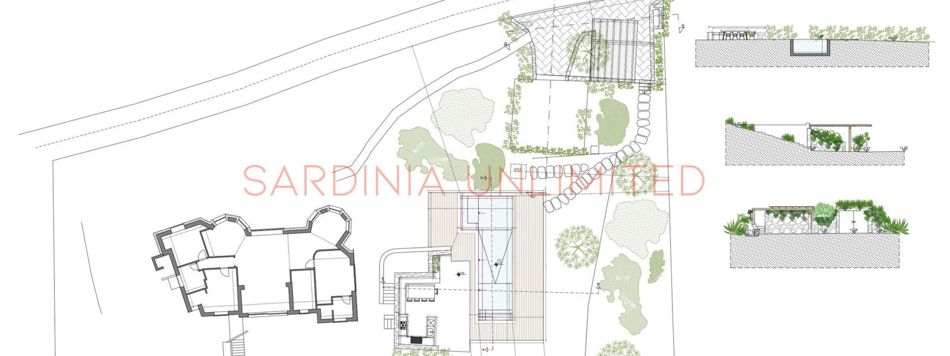 Villa Portobello di Gallura: Planimetry