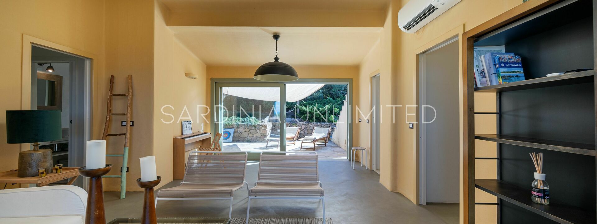Villa Portobello di Gallura: Villa for rent living room Portobello di Gallura