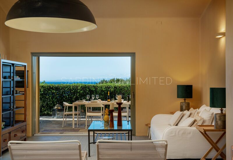 Villa Portobello Di Gallura: Villa for rent living room Portobello di Gallura