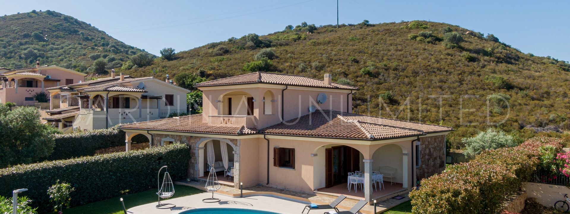 Villa Carula: Balcon / Terrasse / Patio, bassin, Extérieur, Jardin