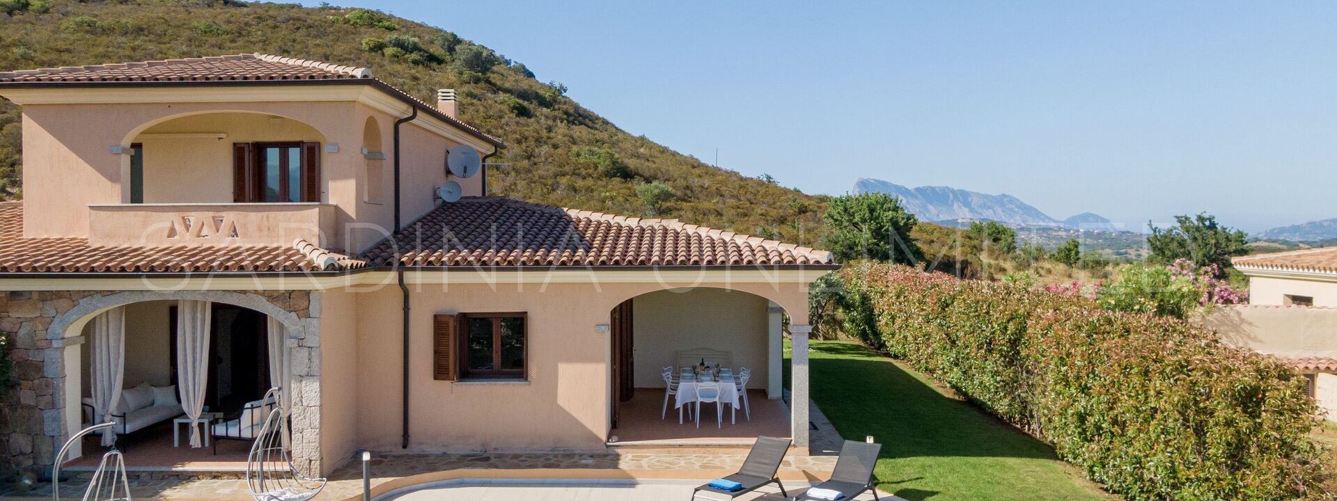 Villa Carula: Balcon / Terrasse / Patio, bassin, Extérieur, Extérieurs, Jardin