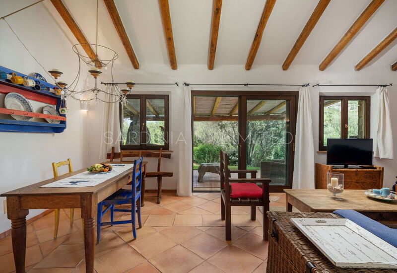 Villa Antares: villa for rent arzachena living room