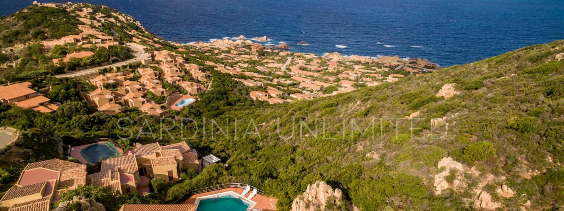 Casa Rosa Blu: all'aperto