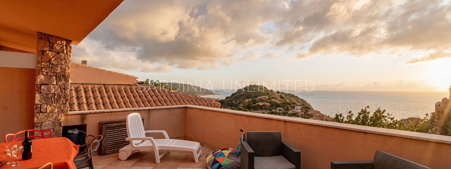 Casa Rosa Blu: Balcone / Terrazza / Patio, Vista Panoramica