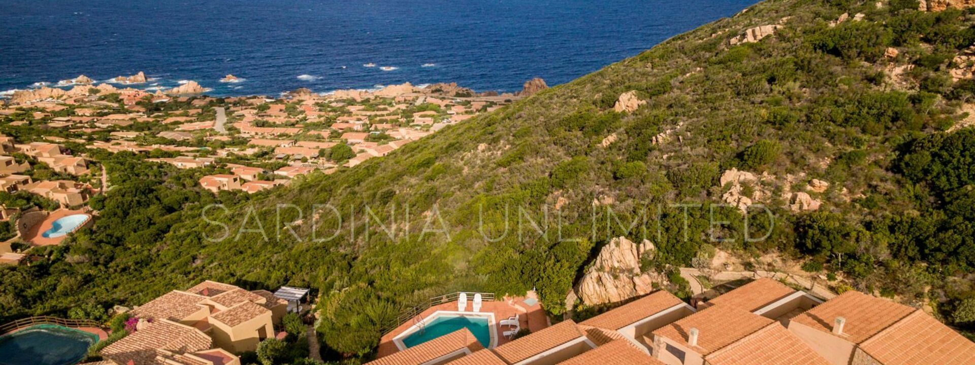 Casa Rosa Blu: all'aperto