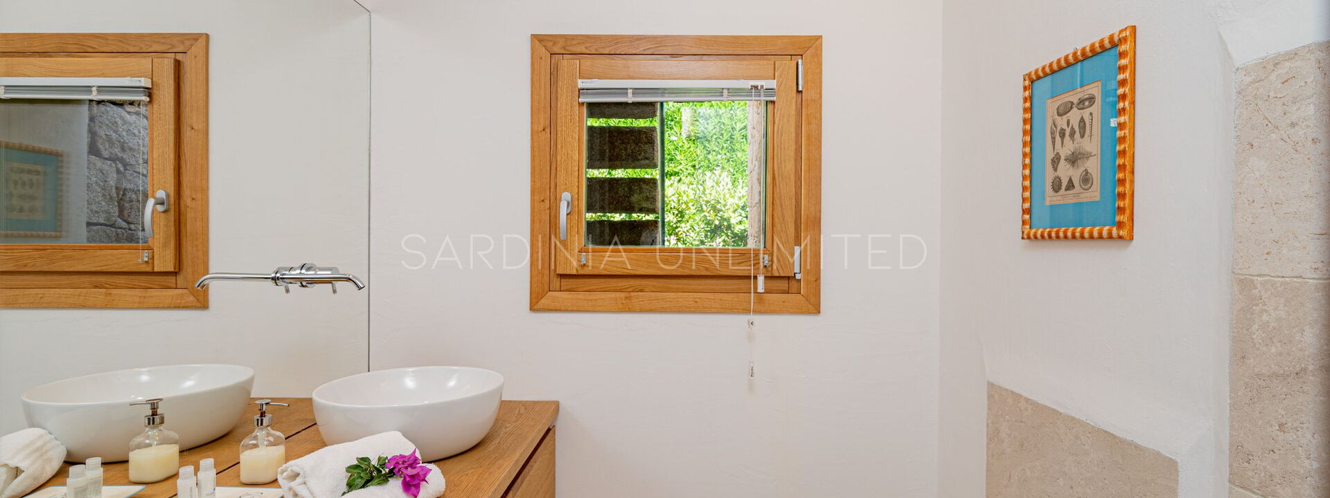 Villa Jaqueline: Private villa Sardinia   bathroom