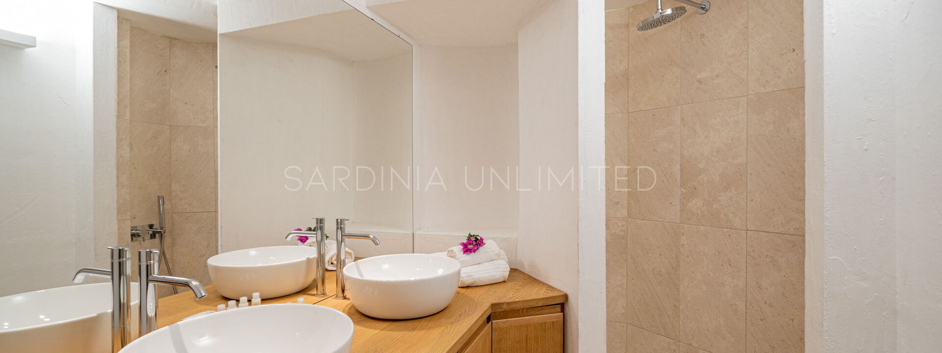 Villa Jaqueline: Private villa Costa Smeralda bathroom