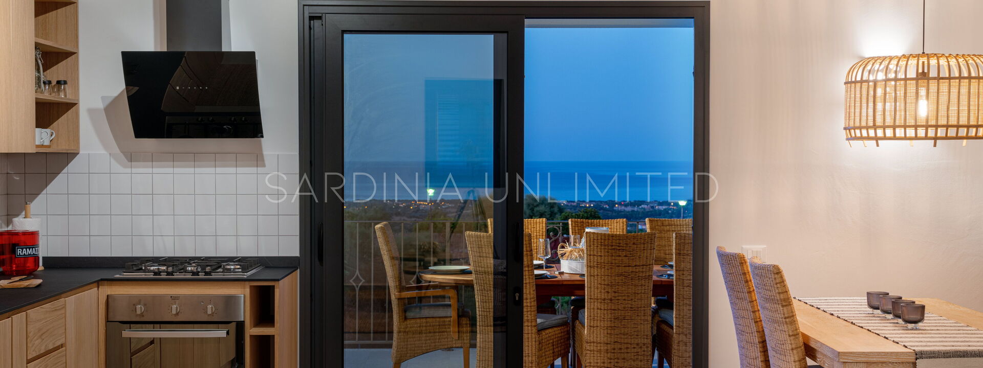 Villa Thia: villa vacanze in affitto con cucina sardegna