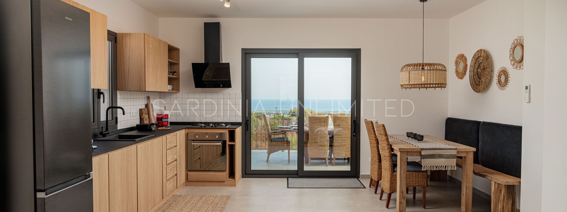 Villa Thia: villa vacanze in affitto con cucina sardegna