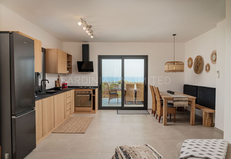 Villa Thia: holiday villa for rent with kitchen sardinia