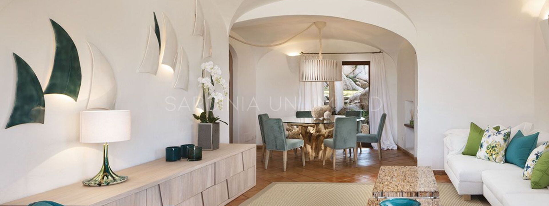 Villa Esmar: Villa for rent living room Porto Cervo