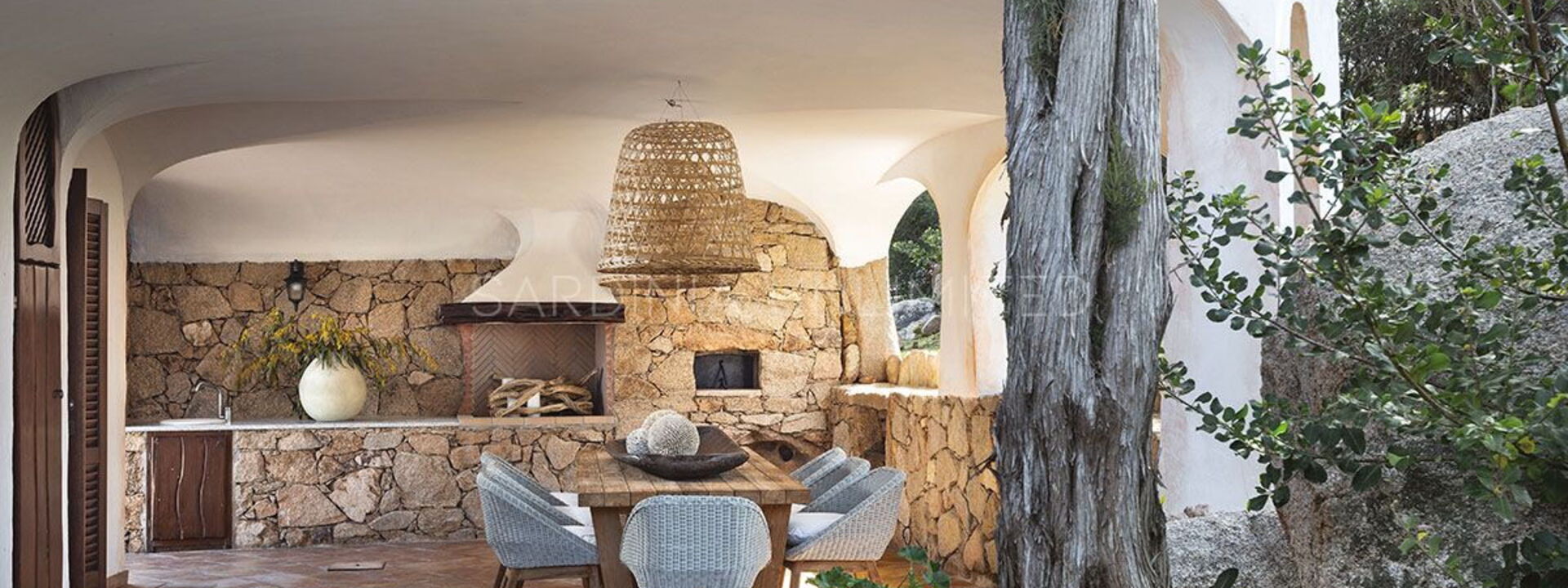 Villa Esmar: Villa for rent in Porto Cervo veranda