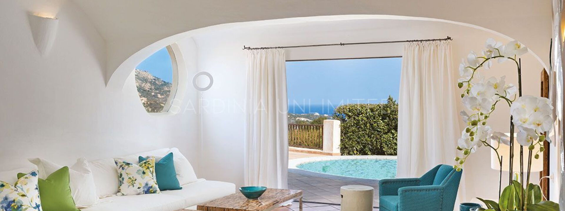 Villa Esmar: Villa for rent living room Porto Cervo