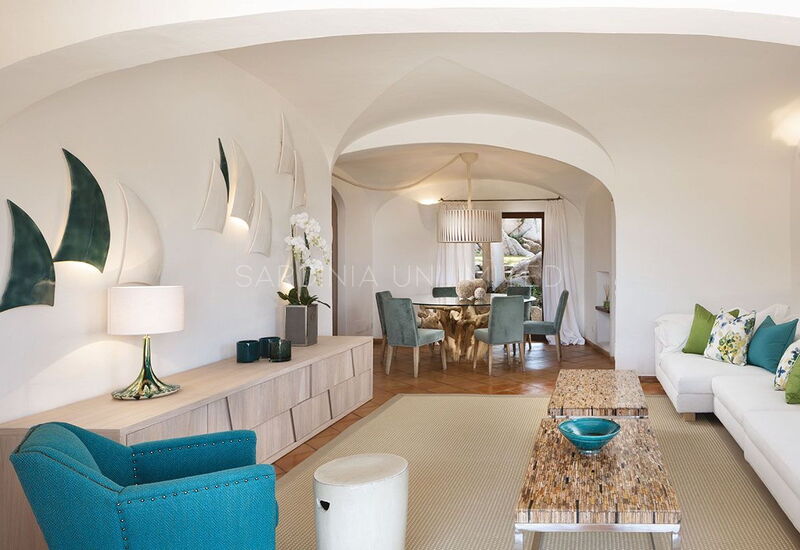 Villa Esmar: Villa for rent living room Porto Cervo