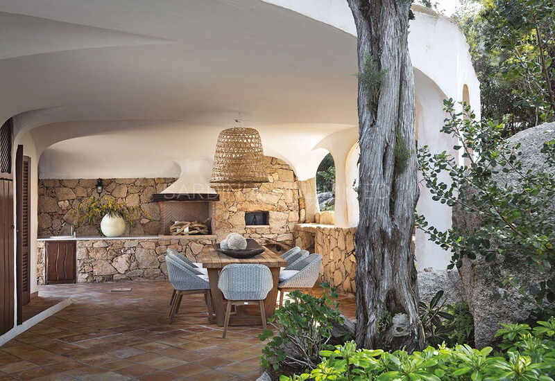 Villa Esmar: Villa for rent in Porto Cervo veranda