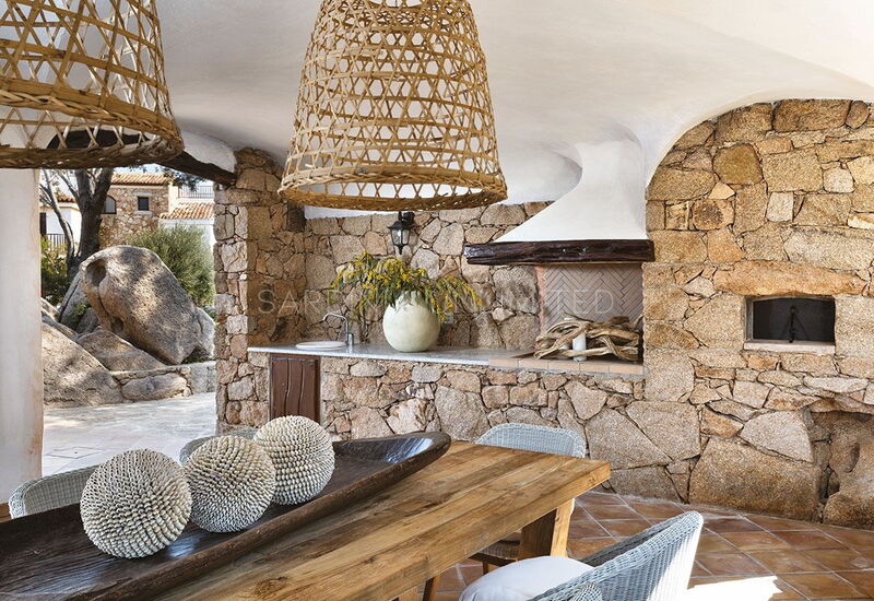 Villa Esmar: Villa for rent Porto Cervo kitchen