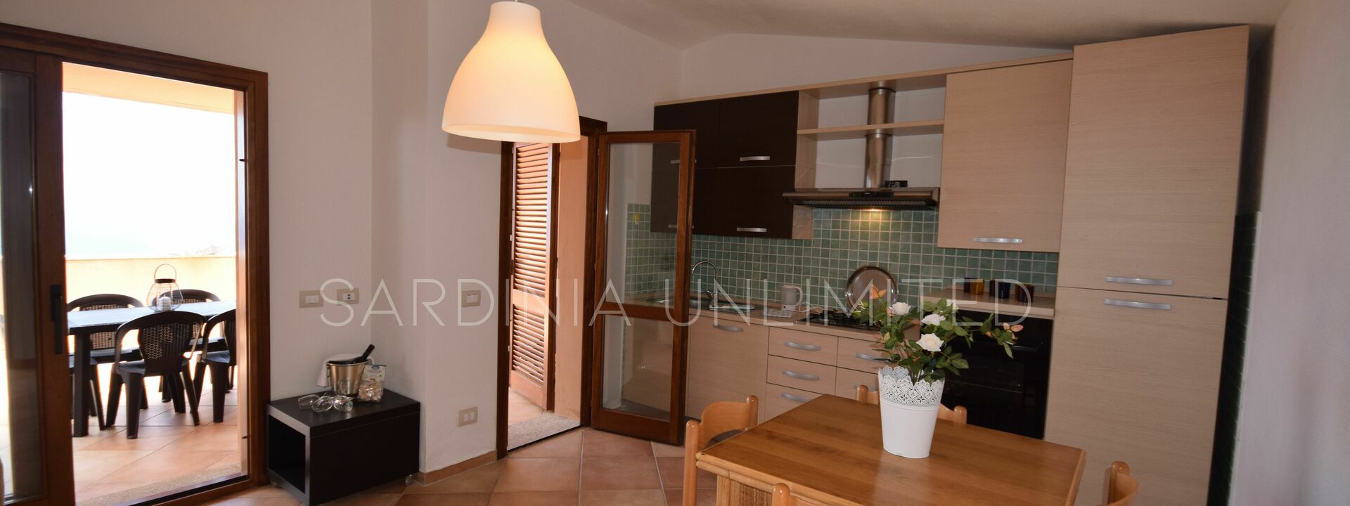 Casa Rosa Arancio: Kitchen