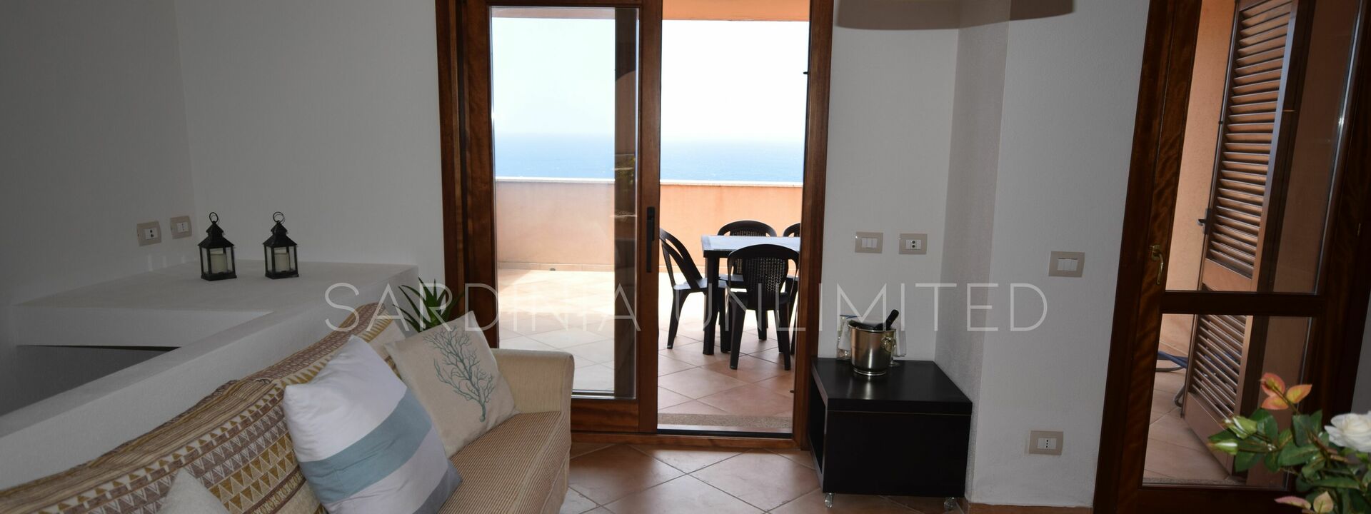 Casa Rosa Arancio: Living Room