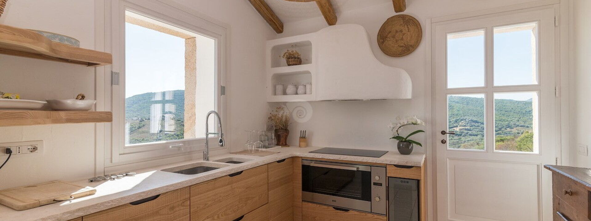 Villa Osier: Cucina, Sala da pranzo