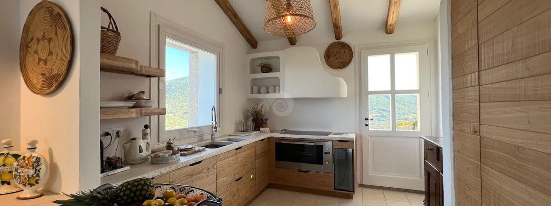 Villa Osier: Cucina, Sala da pranzo