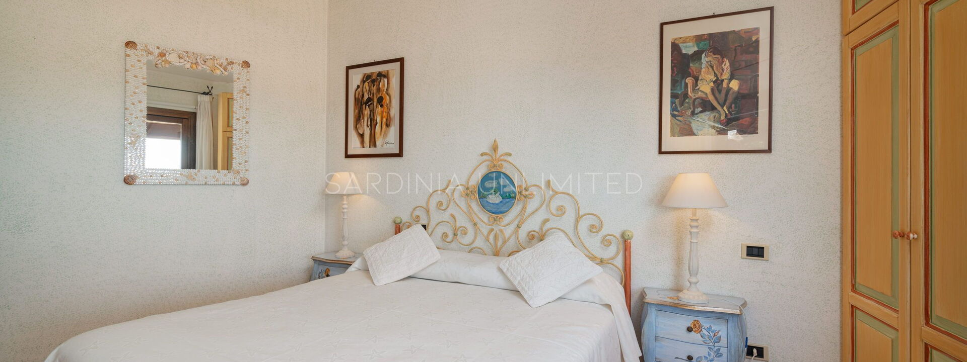 Villetta Aroma del Mare: Schlafzimmer