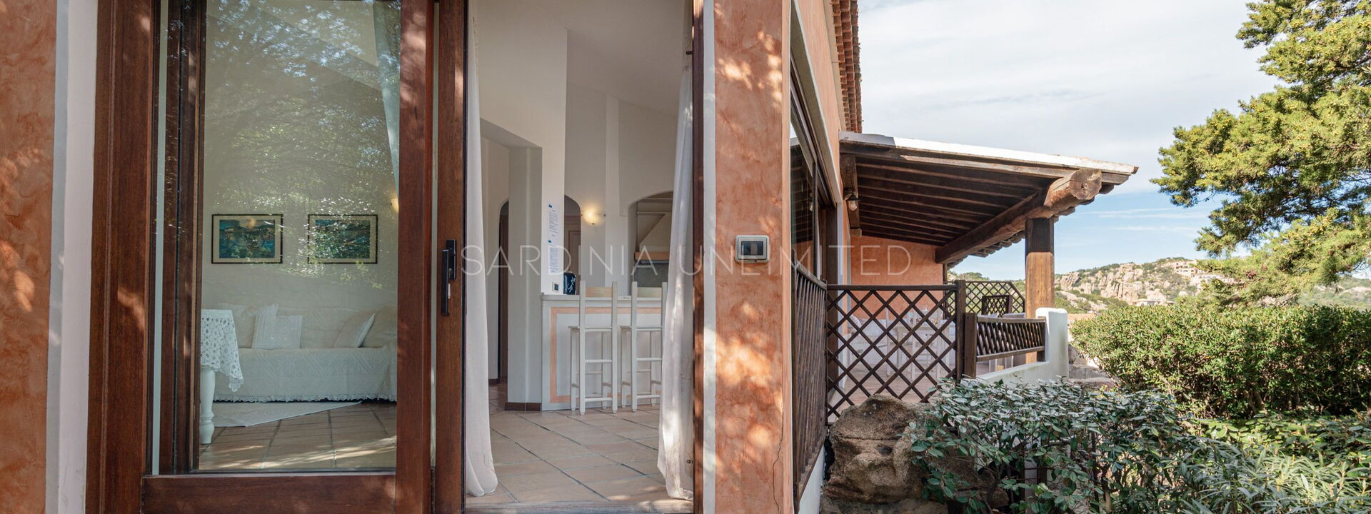 Villetta Parthenope: Buitenkanten, Tuin