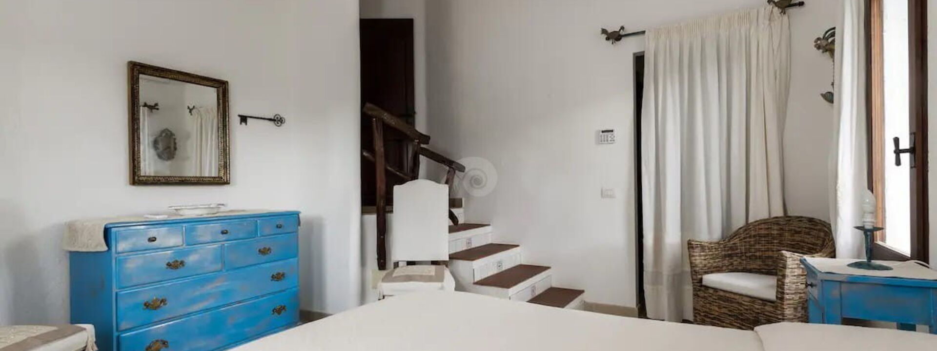 Villa la Luce di Nadir: chambre à coucher