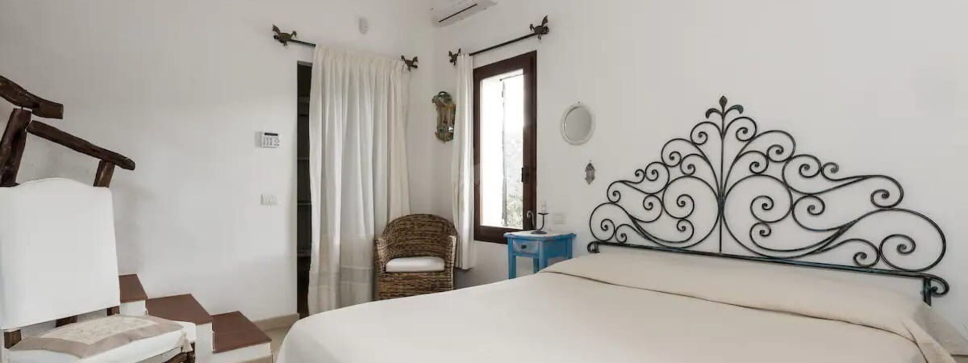 Villa la Luce di Nadir: chambre à coucher