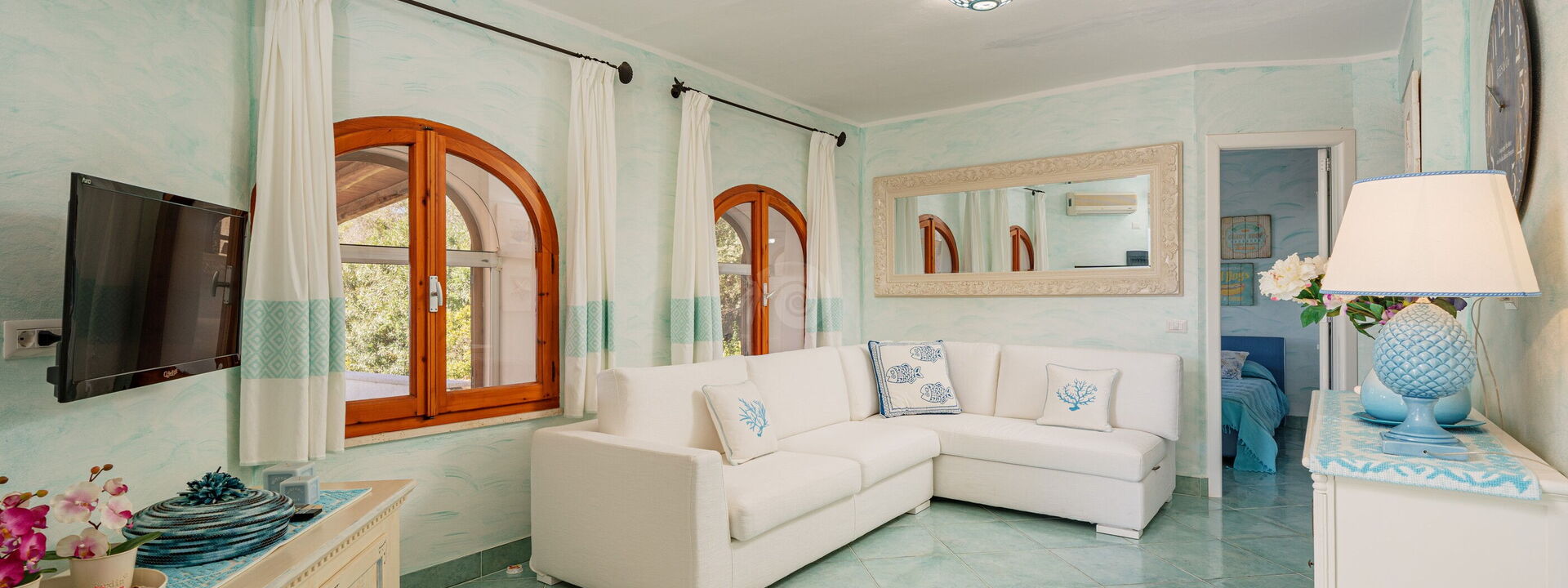 Villa Il Mosaico Di Nora: Soggiorno