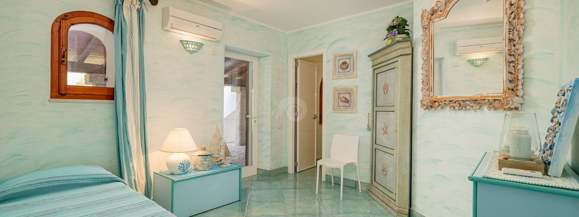 Villa Il Mosaico Di Nora: Camera da letto